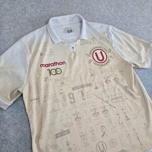 Universitario de Deportes 2024 Centenario Jersey Marathon Peru Soccer Shirt XL